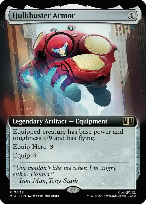 Marvel Super Heroes Set List - Hulkbuster Armor (2. Version)