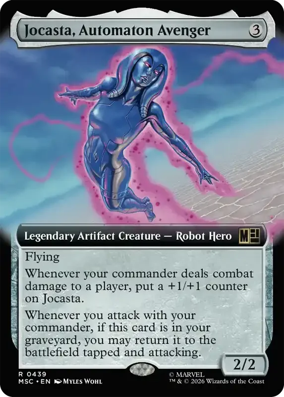 Marvel Super Heroes Set List - Jocasta, Automaton Avenger (2. Version)