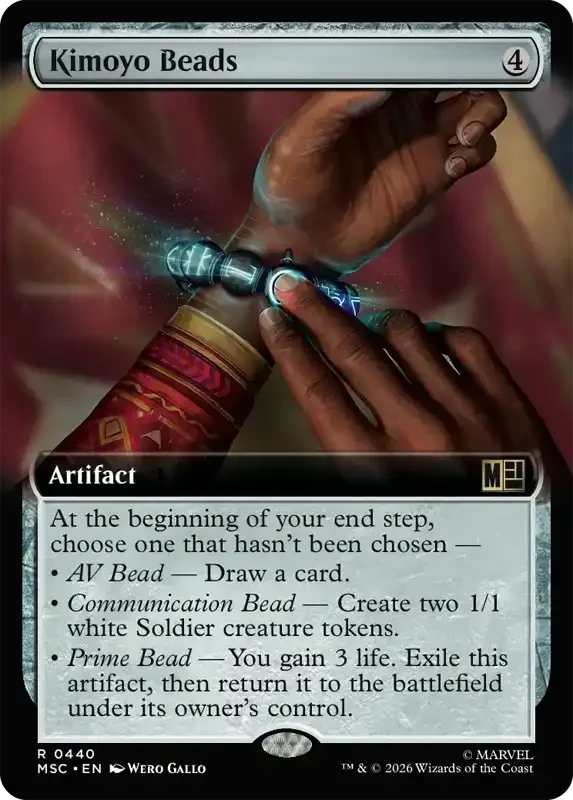 Marvel Super Heroes Set List - Kimoyo Beads (2. Version)