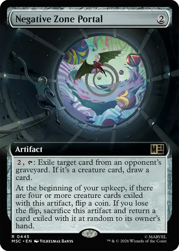 Marvel Super Heroes Set List - Negative Zone Portal (2. Version)