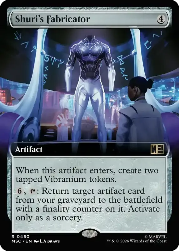 Marvel Super Heroes Set List - Shuri's Fabricator (2. Version)