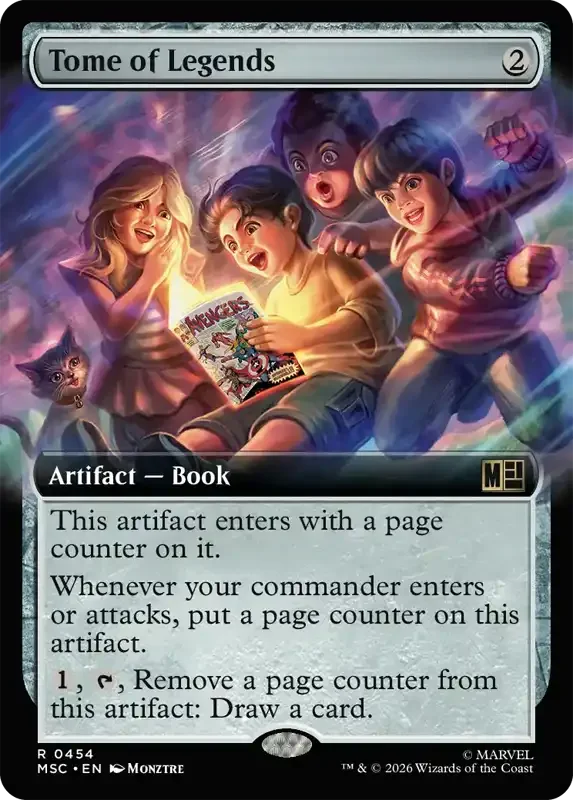 Marvel Super Heroes Set List - Tome of Legends (2. Version)