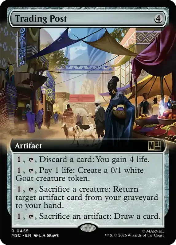 Marvel Super Heroes Set List - Trading Post (2. Version)