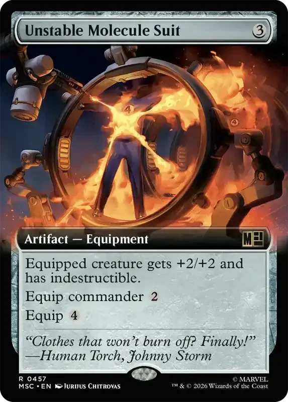Marvel Super Heroes Set List - Unstable Molecule Suit (2. Version)