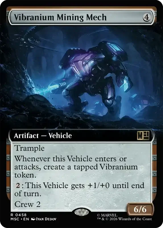 Marvel Super Heroes Set List - Vibranium Mining Mech (2. Version)
