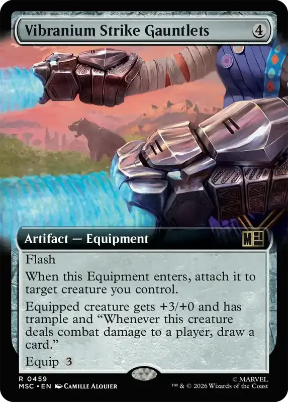 Marvel Super Heroes Set List - Vibranium Strike Gauntlets (2. Version)