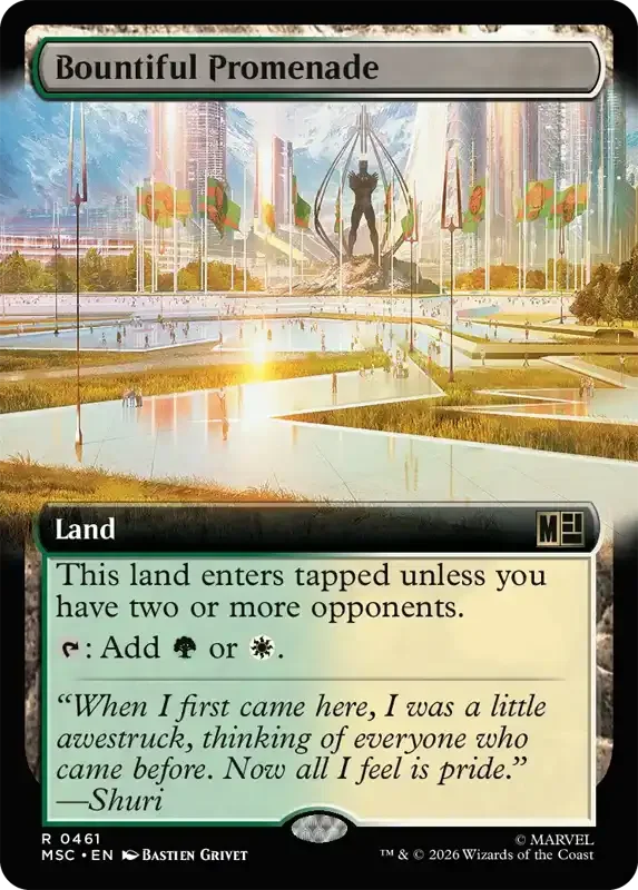Marvel Super Heroes Set List - Bountiful Promenade (2. Version)