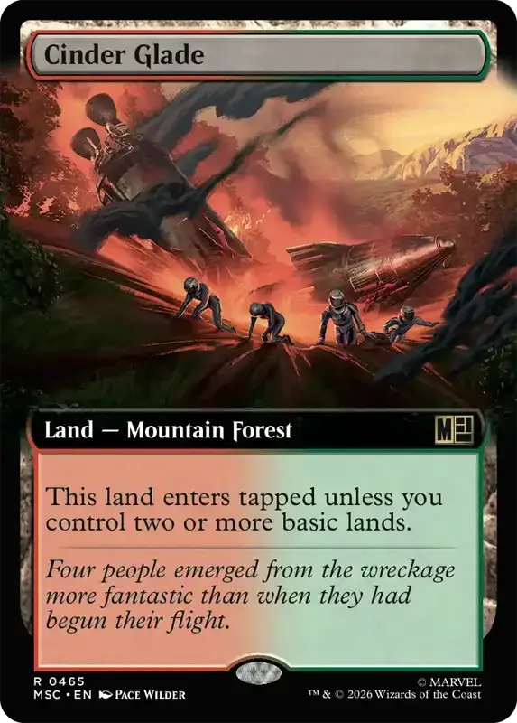 Marvel Super Heroes Set List - Cinder Glade (2. Version)