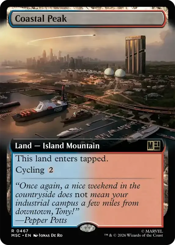 Marvel Super Heroes Set List - Coastal Peak (2. Version)