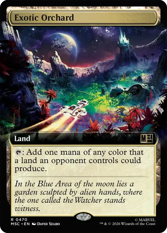 Marvel Super Heroes Set List - Exotic Orchard (2. Version)