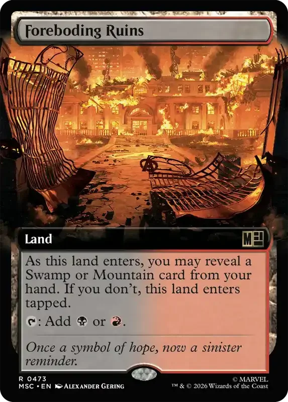 Marvel Super Heroes Set List - Foreboding Ruins (2. Version)