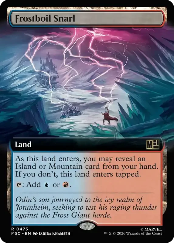 Marvel Super Heroes Set List - Frostboil Snarl (2. Version)