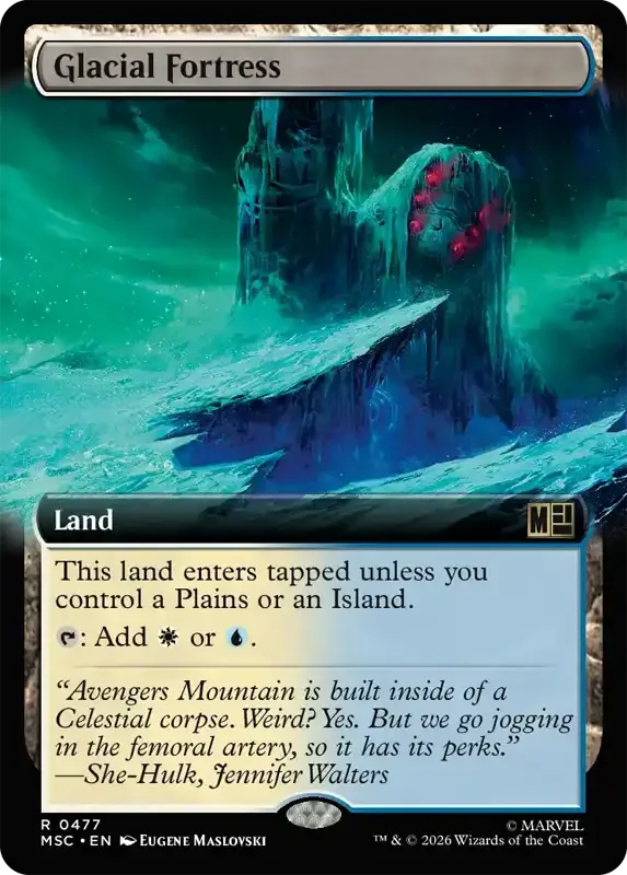 Marvel Super Heroes Set List - Glacial Fortress (2. Version)