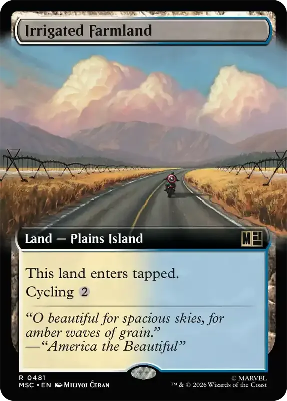 Marvel Super Heroes Set List - Irrigated Farmland (2. Version)