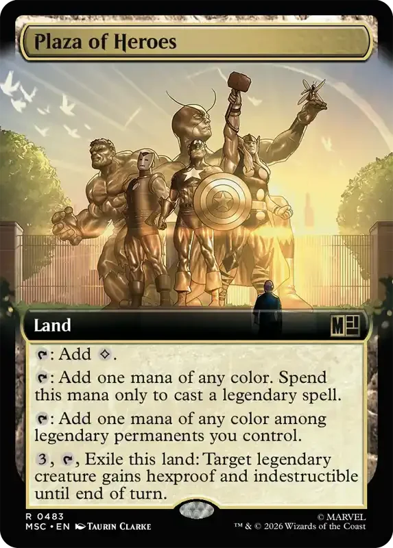 Marvel Super Heroes Set List - Plaza of Heroes (2. Version)