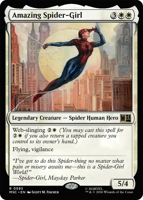Marvel Super Heroes Set List - Amazing Spider-Girl