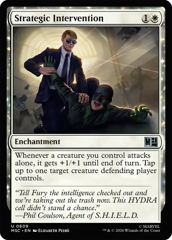 Marvel Super Heroes Set List - Strategic Intervention