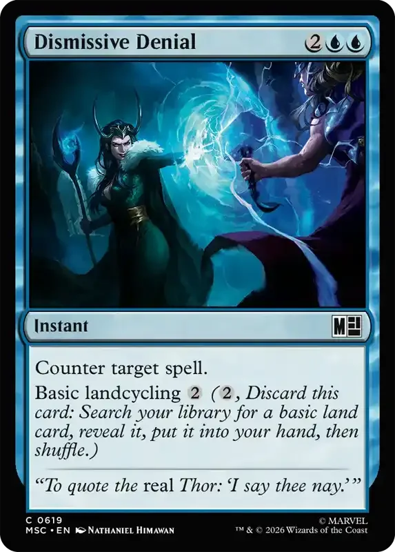 Marvel Super Heroes Set List - Dismissive Denial