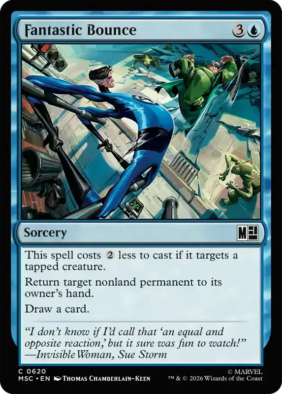Marvel Super Heroes Set List - Fantastic Bounce