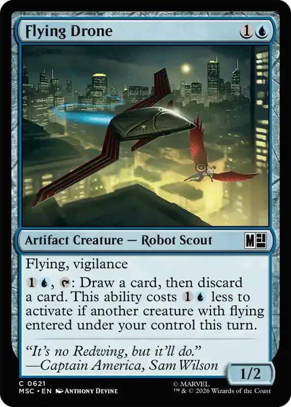 Marvel Super Heroes Set List - Flying Drone