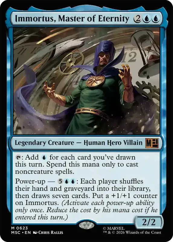 Marvel Super Heroes Set List - Immortus, Master of Eternity