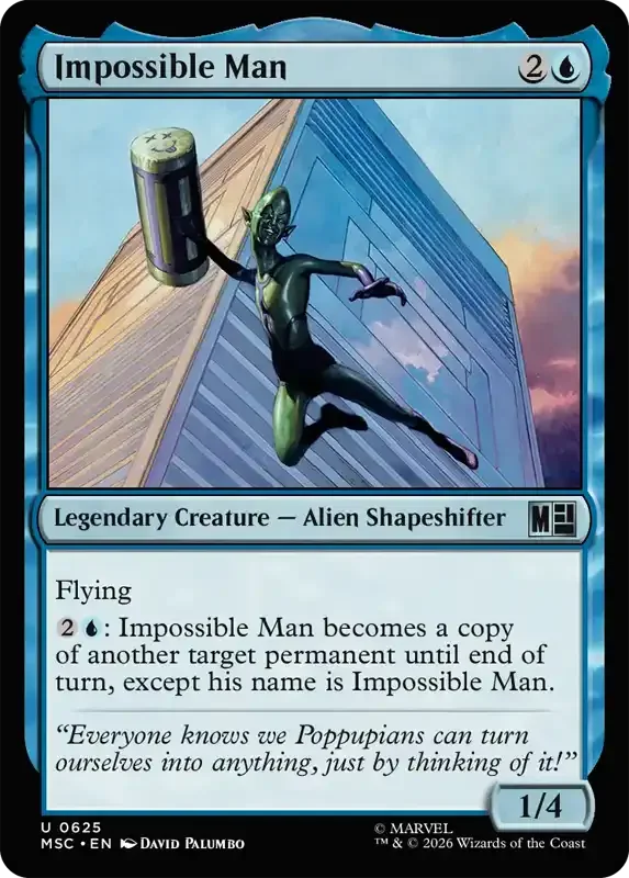 Marvel Super Heroes Set List - Impossible Man
