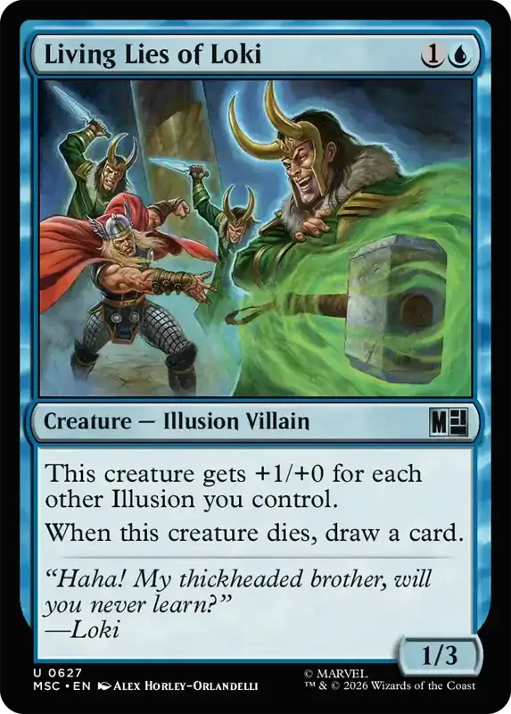 Marvel Super Heroes Set List - Living Lies of Loki
