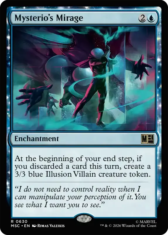 Marvel Super Heroes Set List - Mysterio's Mirage