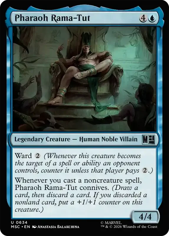 Marvel Super Heroes Set List - Pharaoh Rama-Tut