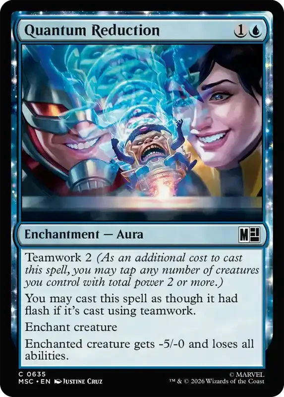 Marvel Super Heroes Set List - Quantum Reduction