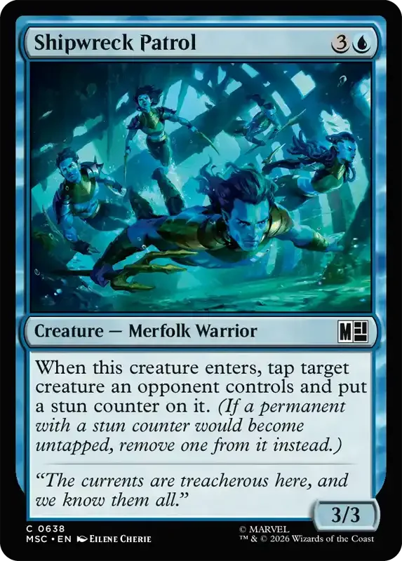 Marvel Super Heroes Set List - Shipwreck Patrol