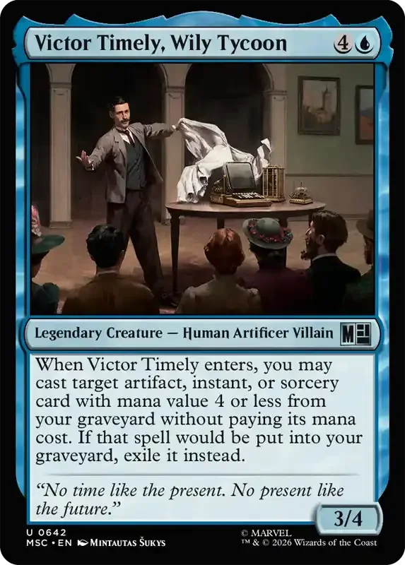 Marvel Super Heroes Set List - Victor Timely, Wily Tycoon