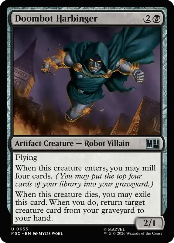 Marvel Super Heroes Set List - Doombot Harbinger