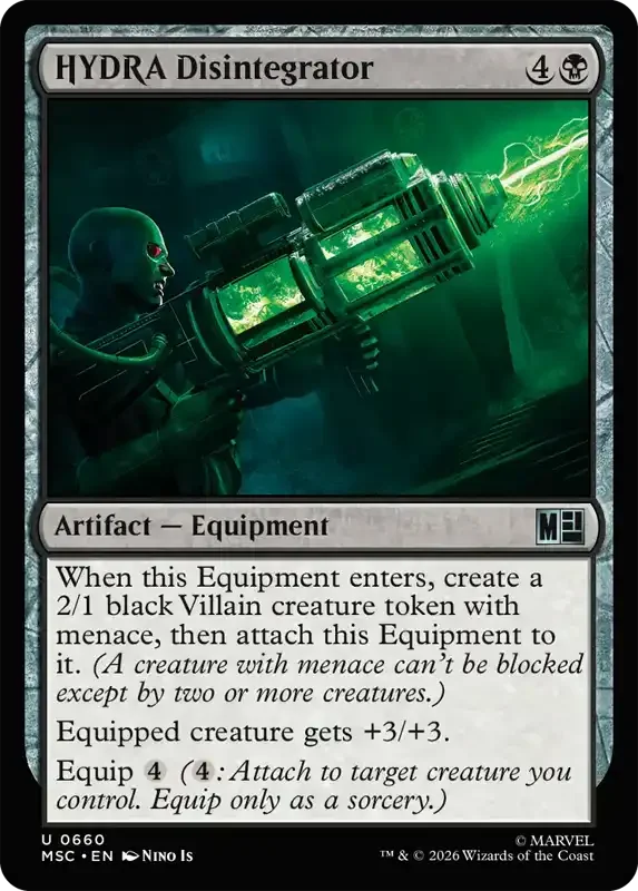 Marvel Super Heroes Set List - HYDRA Disintegrator