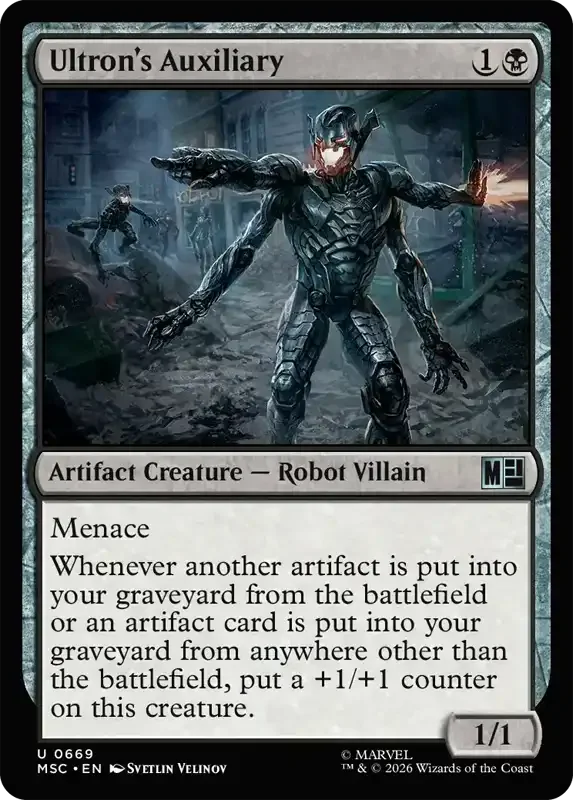 Marvel Super Heroes Set List - Ultron's Auxiliary