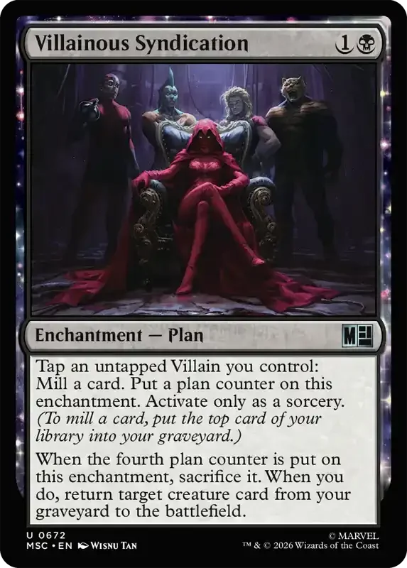 Marvel Super Heroes Set List - Villainous Syndication