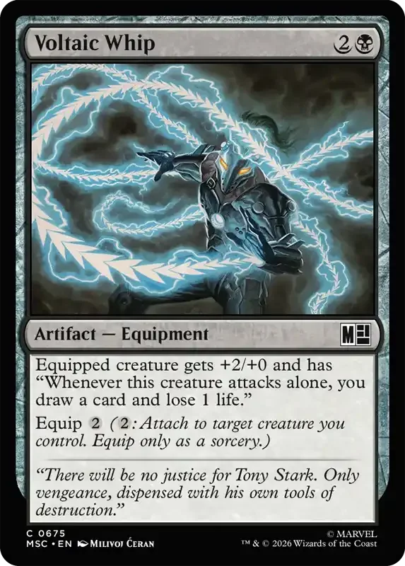 Marvel Super Heroes Set List - Voltaic Whip
