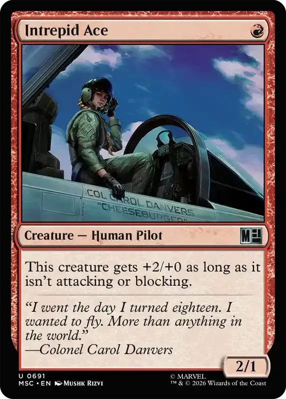 Marvel Super Heroes Set List - Intrepid Ace