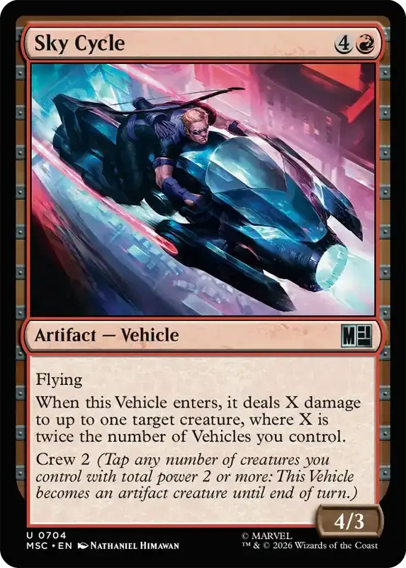 Marvel Super Heroes Set List - Sky Cycle