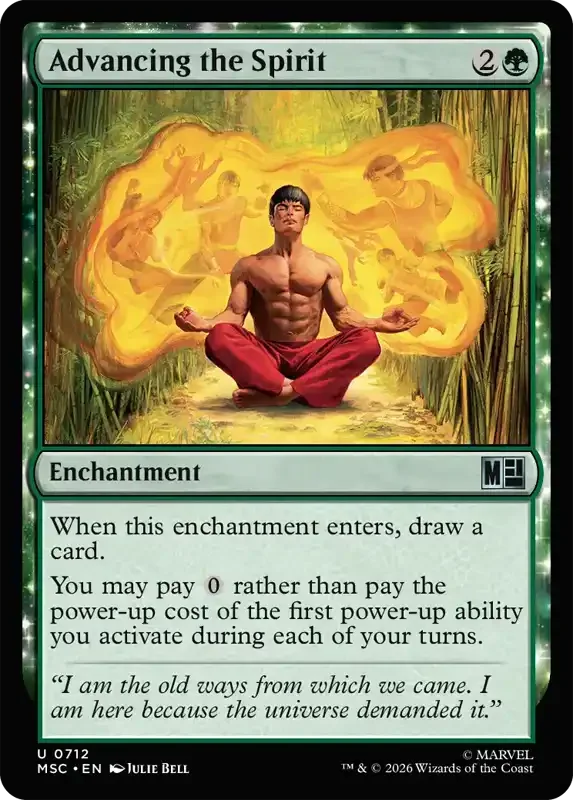 Marvel Super Heroes Set List - Advancing the Spirit
