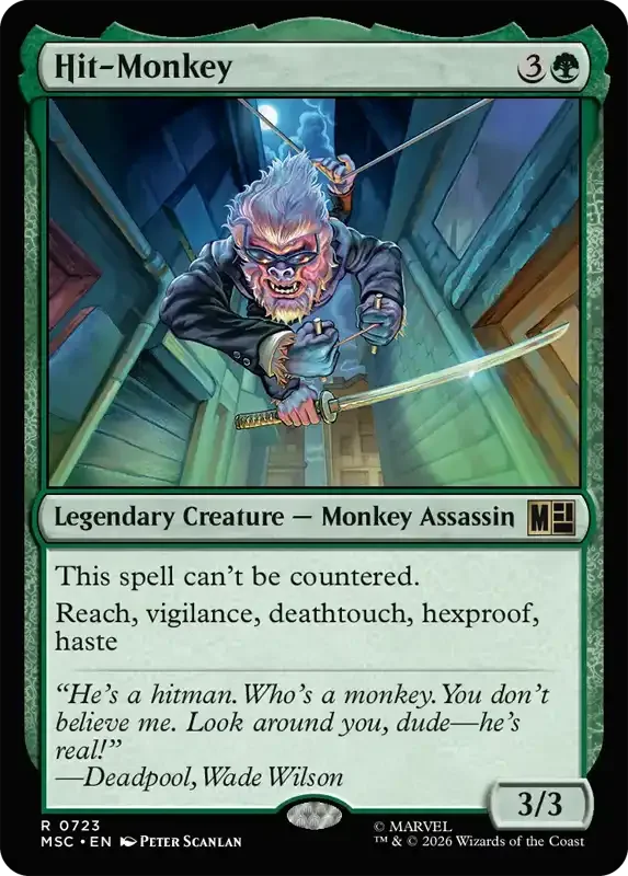 Marvel Super Heroes Set List - Hit-Monkey