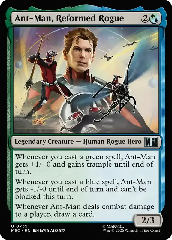 Marvel Super Heroes Set List - Ant-Man, Reformed Rogue