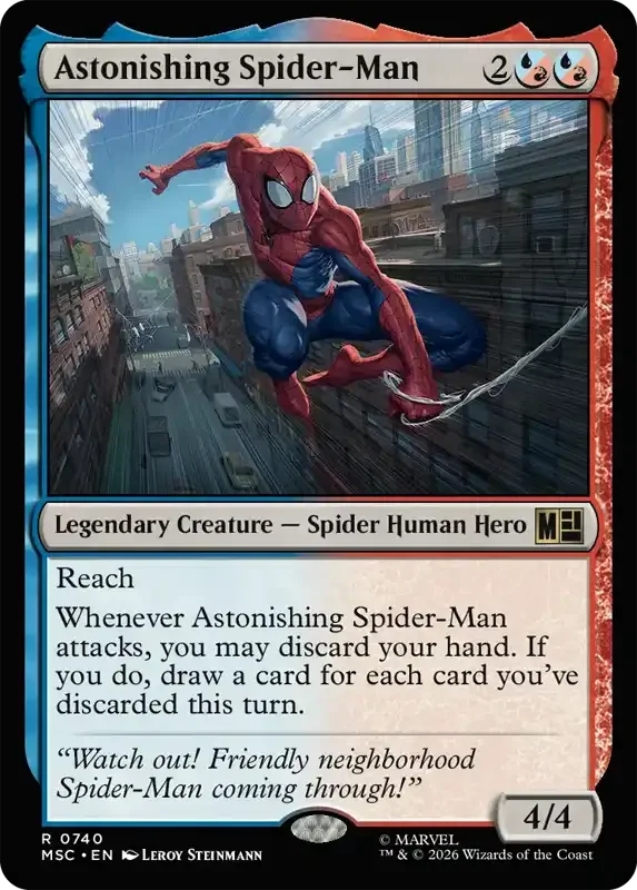 Marvel Super Heroes Set List - Astonishing Spider-Man