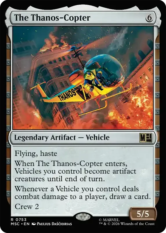 Marvel Super Heroes Set List - The Thanos-Copter