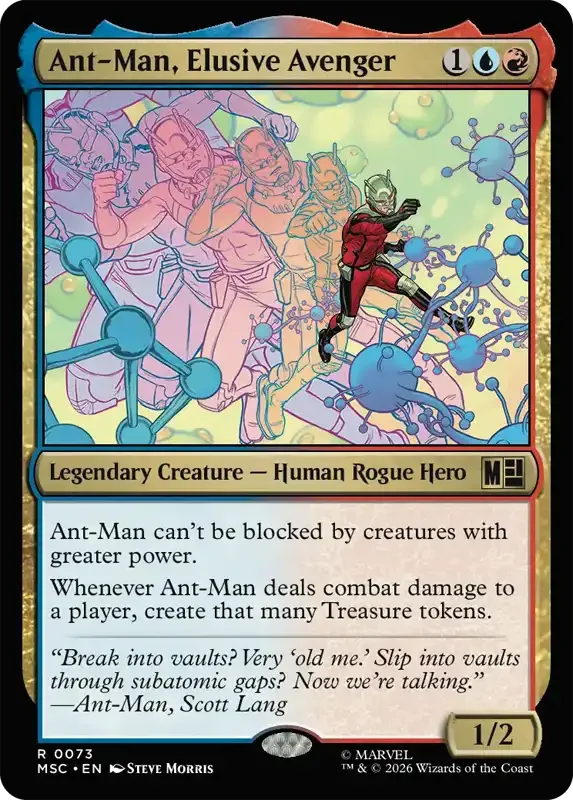 Marvel Super Heroes Set List - Ant-Man, Elusive Avenger