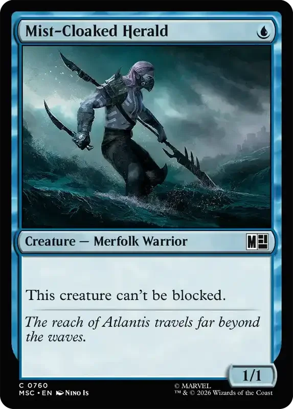Marvel Super Heroes Set List - Mist-Cloaked Herald