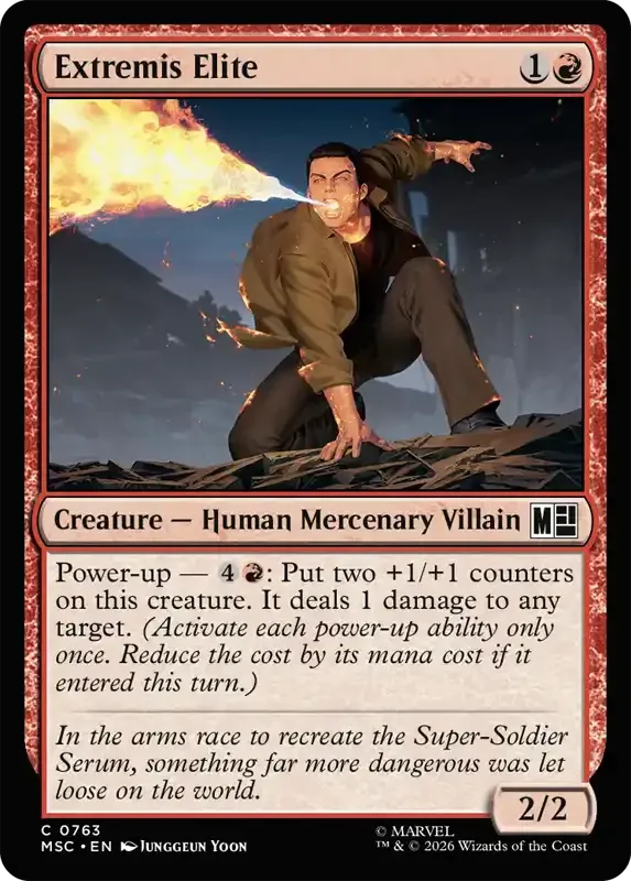 Marvel Super Heroes Set List - Extremis Elite