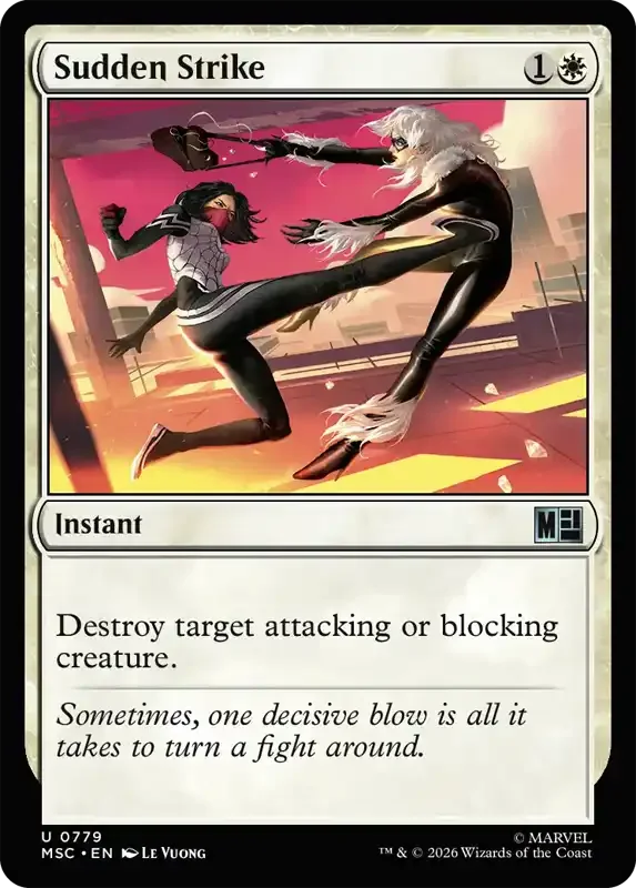 Marvel Super Heroes Set List - Sudden Strike