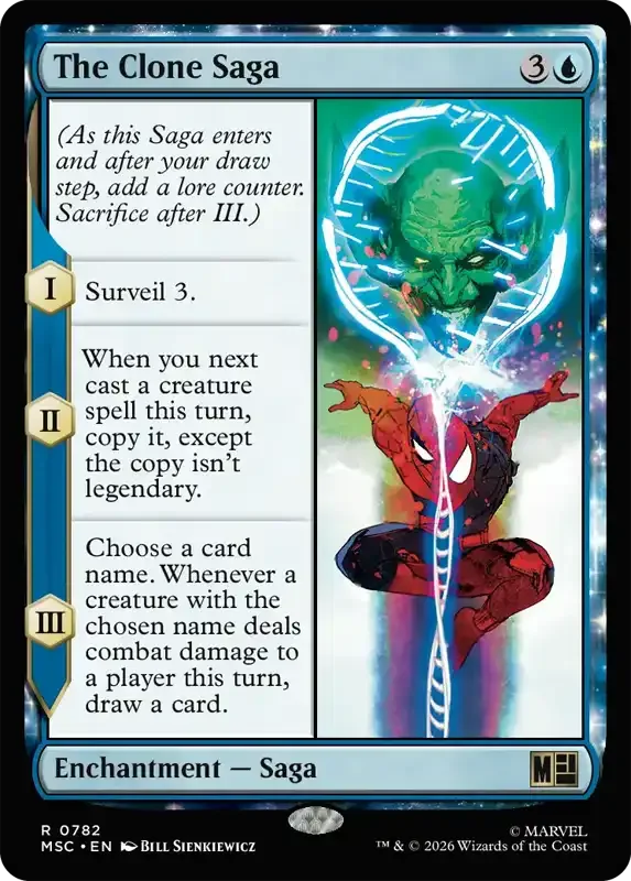 Marvel Super Heroes Set List - The Clone Saga