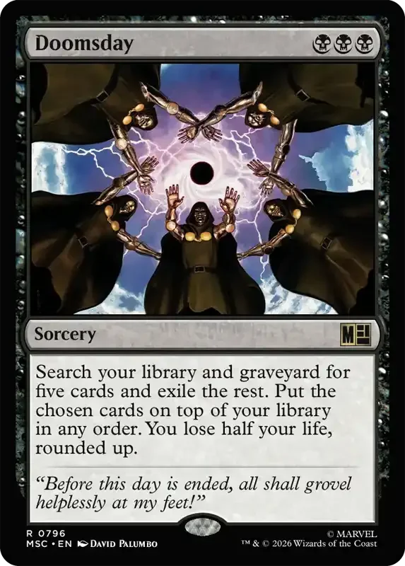 Marvel Super Heroes Set List - Doomsday